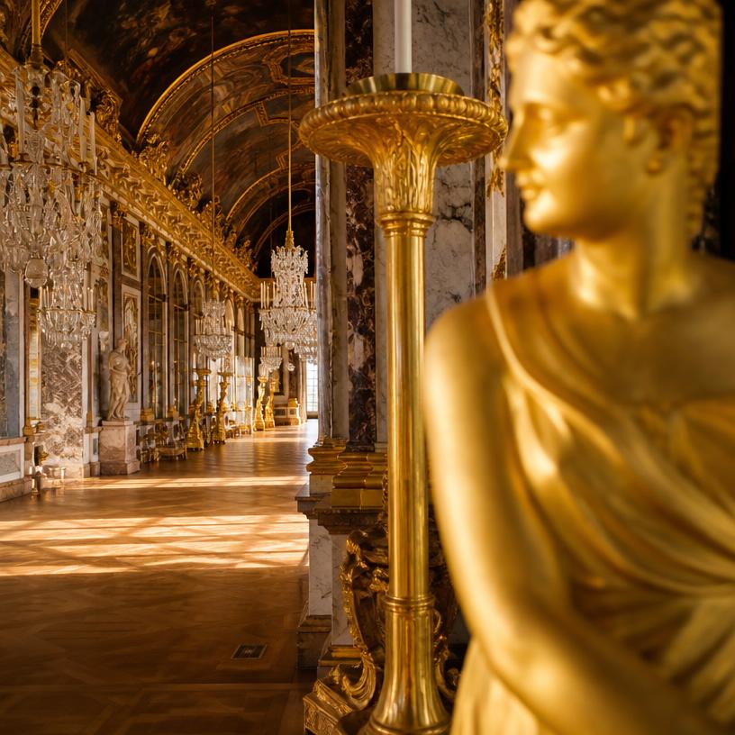 Tajomstvá Versailles v zlatom lesku