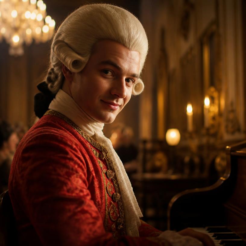 Mozart by sa usmial